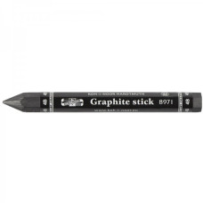Карандаш бездревесный шестигранный Koh-i-Noor Grafphite stick 8971 4В графитный